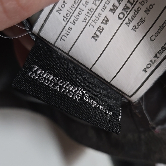 Danier Leather Jacket with Black and Brown Design - Picture 6 of 8